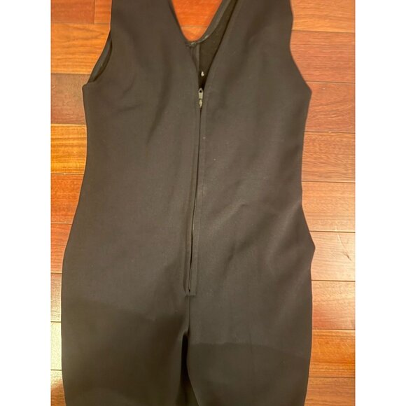 NEW (Vintage) edelweiss Ski/Snow Bib w- Stirrups Women Size 10 Black/ Wool/TAGS - Picture 3 of 7